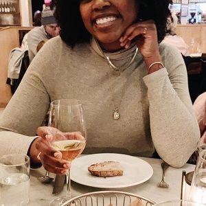 Madewell Shimmer Weave Turtleneck